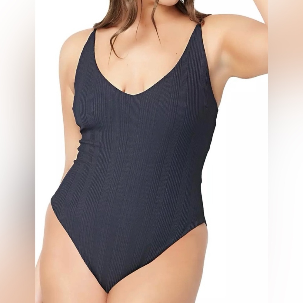 Vitamin A Swim Black Strappy Gianna One Piece Swimsuit size 6 - Picture 6 of 9